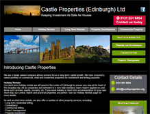 Tablet Screenshot of castleproperties.org